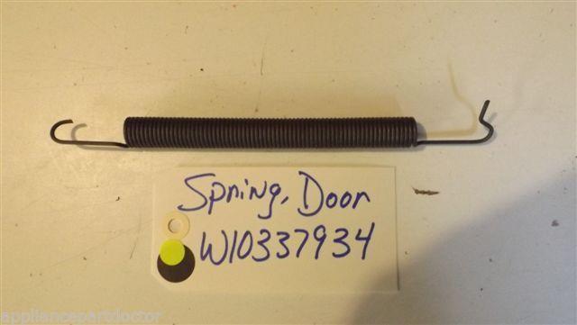 WHIRLPOOL DISHWASHER W10337934 Spring, Door used part WHIRLPOOL DISHWASHER W10337934 Spring, Door used part